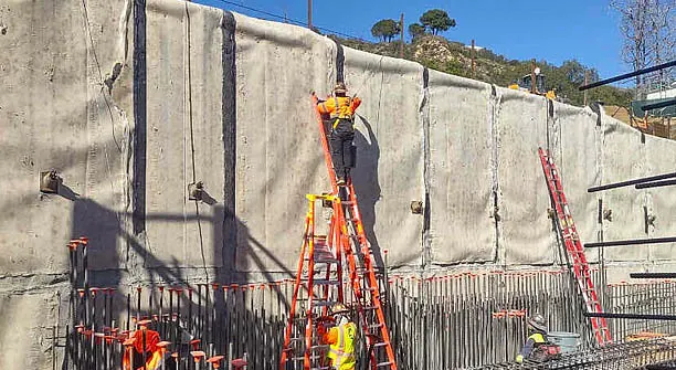 Angelus commercial waterproofing contractor for - JPL – Flight Electronics Integration Facility
