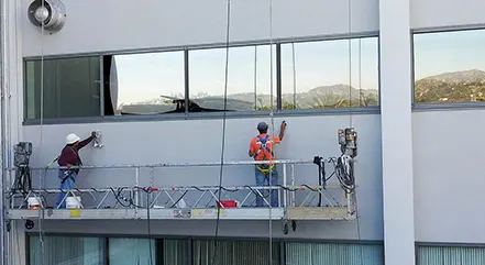 Our team of commercial restoration contractors worked on Kaiser Permanente Hospital, Los Angelus, CA
