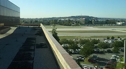 Angelus was the commercial roofing contractor for a Long Beach Airport Business Park roof repair in Los Angeles, County, CA