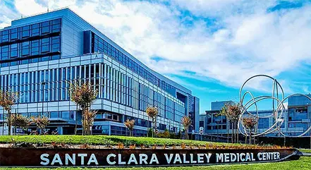 Commercial waterproofing project by Angelus - Santa Clara Valley Medical Center, San Jose, CA