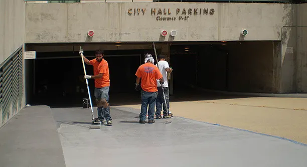 Angelus commercial waterproofing contractor for - Culver City-City Hall