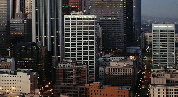 Angelus commercial waterproofing contractor for - One Wilshire Tower, Los Angeles, CA
