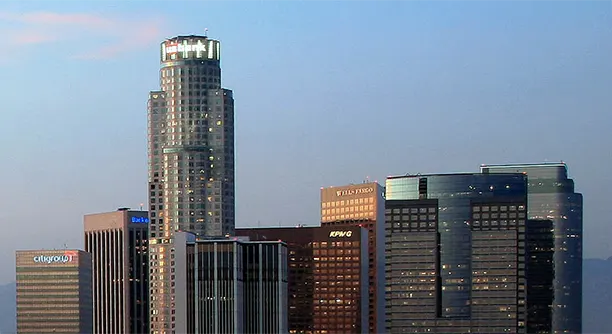 Angelus commercial waterproofing contractor for - US Bank Tower, Los Angeles, CA