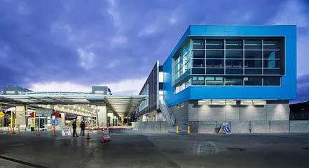 Air barriers by Angelus - San Ysidro Land Port of Entry Phase 1B