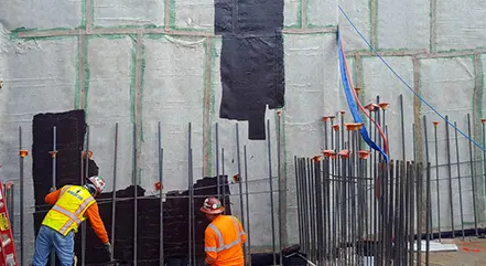 Air barriers by Angelus - University of California Berkley