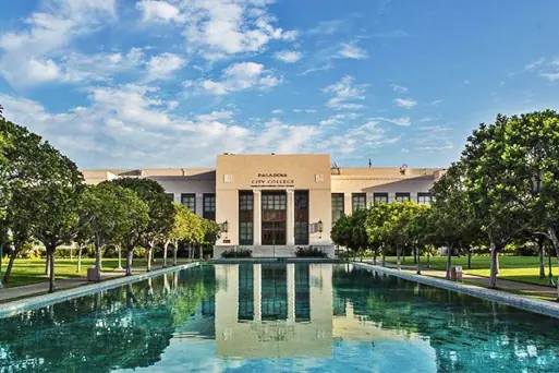 This pedestrian decking system project was completed by Angelus Waterproofing at Pasadena City College.