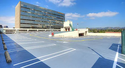 Expansion joints by Angelus - Beverly Hills parking structures