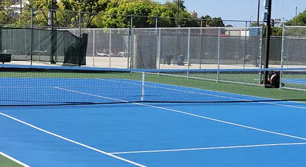 Expansion joints by Angelus - Tennis Courts, City of San Mateo