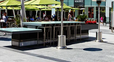 Expansion joints by Angelus - Westfield Center, Topanga, CA
