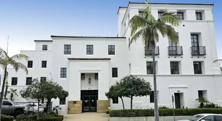 Historic restoration project by Angelus - District Attorney's Office, Santa Barbara, CA