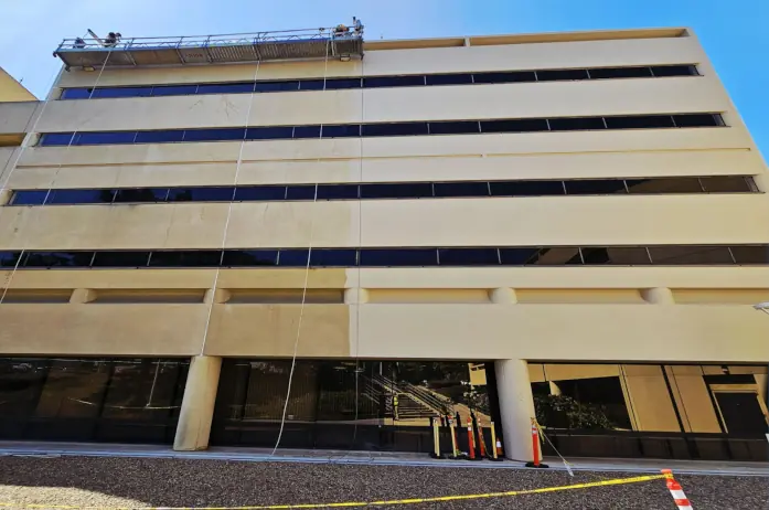 Angelus caulked and glazed all the panel joints and windows at Sheriff's Office in Ventura County, CA