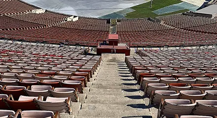 Angelus was the commercial historical renovation contractor for LA Memorial Coliseum, Los Angeles, CA