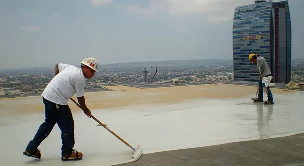 Angelus commercial waterproofing contractor for - Watermark Tower, Los Angeles, CA