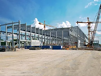 Commercial waterproofing and air barriers installed to Samsung in Taylor, Texas